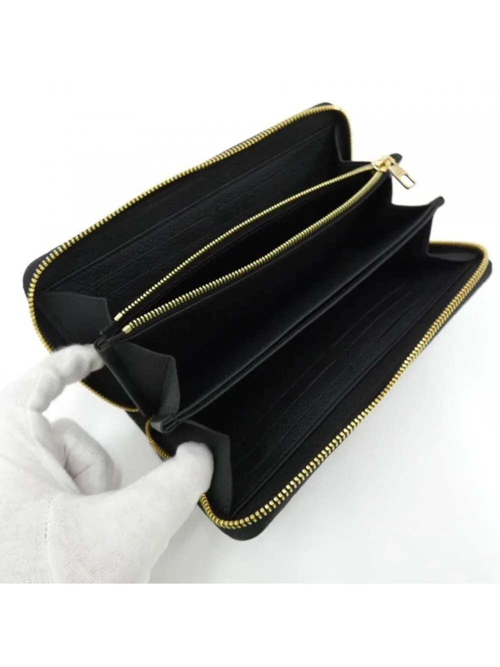 Louis Vuitton Monogram Empreinte Zippy Wallet